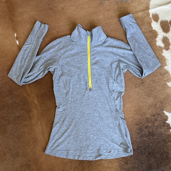 Lululemon race your pace 1/2 zip long sleeve size 6 - Picture 2 of 9